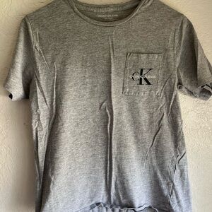 Calvin Klein Jeans Gray Short Sleeve Tee